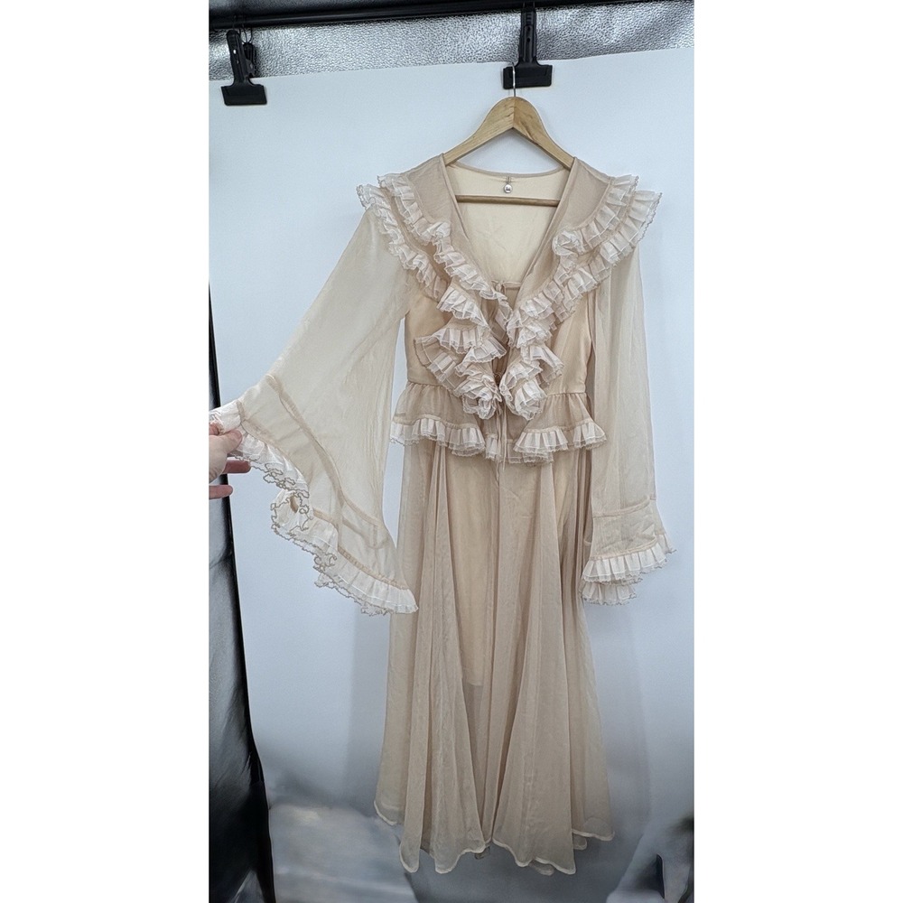 Celia B Bliss Maxi Dress XSmall Romantic Cottage Ren Faire Victorian Boho Whimsy